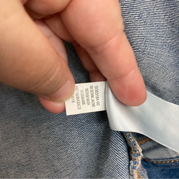 Old Navy Denim Jacket - Blue - Girls Large - Picture 6 of 8